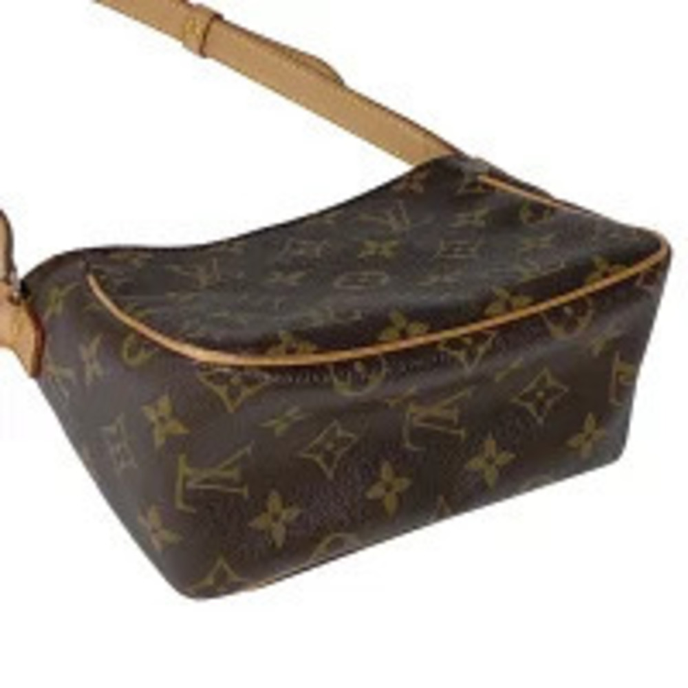 Louis Vuitton Brown Clutch Shoulder Bag Cite Viva Monogram Crossbody
